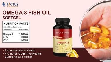 Omega 3 Fish Oil Softgel Efficacy: Promote Nutrition