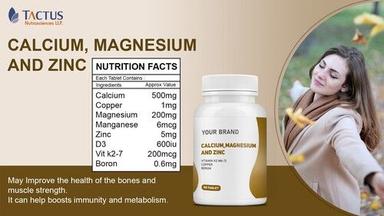 Calcium Plus Magnesium And Zinc Tablets Efficacy: Promote Nutrition