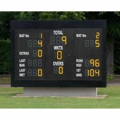 Ss Cricket Score Board Body Material: Stainless Steel