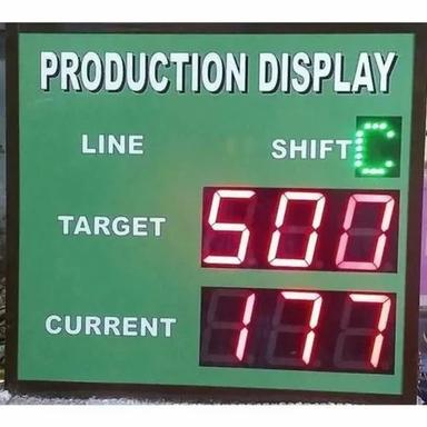 Production Status Display Board Application: Commercial