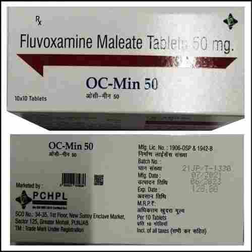 Fluvoxamine Maleate Tablets 50 Mg