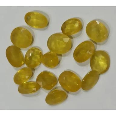 African Pukhraj Yellow Sapphire Gemstone Grade: A