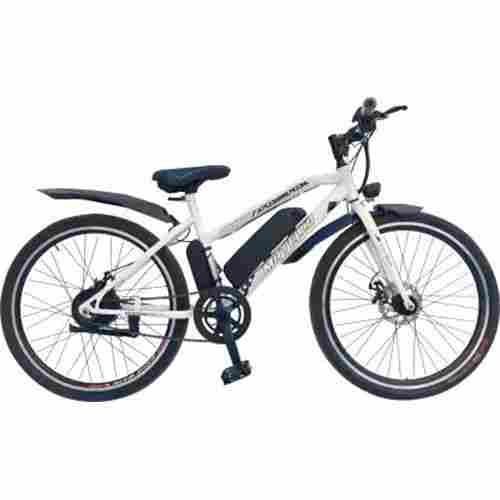 MATELCO FEA UNISEX WHITE 26 inches 27 Gear Lithium-ion (Li-ion) Electric Cycle