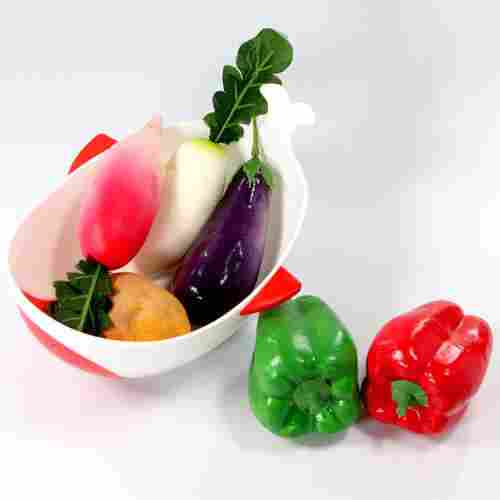 PLASTIC RICE PULSES FRUITS VEGETABLE NOODLES PASTA WASHING BOWL AND STRAINER (2892)