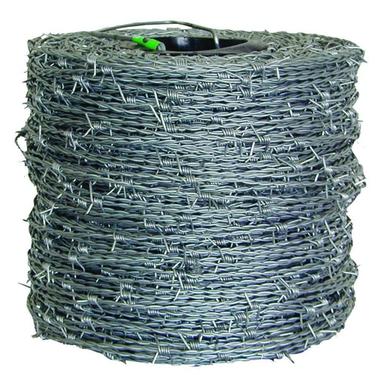 Silver Gi Barbed Wire