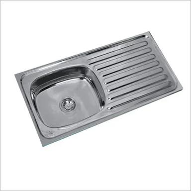 Single Bowl Drain Sink 37X18X8 Installation Type: Above Counter