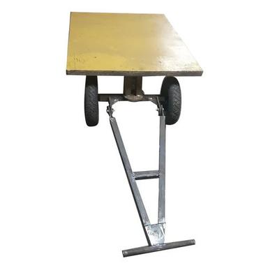 Steel Ms Block Shifting Construction Trolley