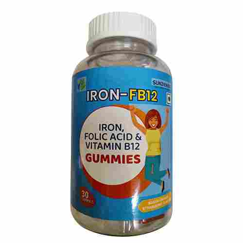 Iron Folic Acid And Vitamin Gummies