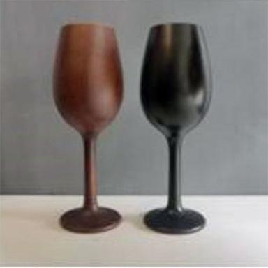 Brown Woodenwine Glass