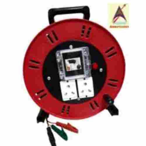 Industrial Extension Reel with 5- 15A Sockets