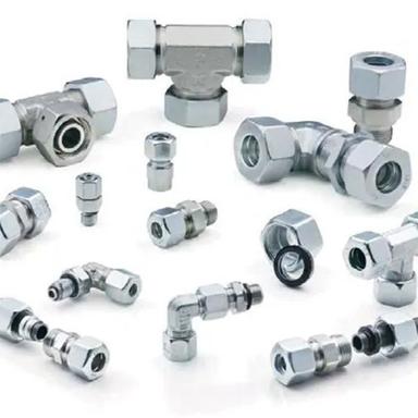 Gray Hydraulic Fitting Parts