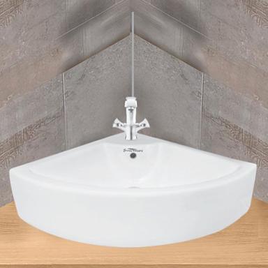White Canto Table Top Wash Basin