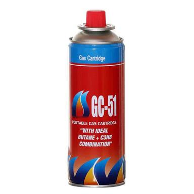 Gc51 Butane Gas Can 25 Nos Box For Mini Thermal Fogger And Outdoor Camping For Portable Gas Stove Size: 220Gm