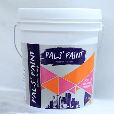 Any Color 10Kg Acrylic Washable Distemper Paint