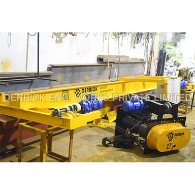 Yellow 2 Ton Eot Crane And Wire Rope Hoist