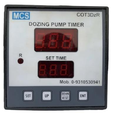 White And Black Dosing Pump Timer With Sensor