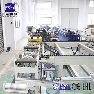 White Industrial Elevator Guide Rail Production Processing Line