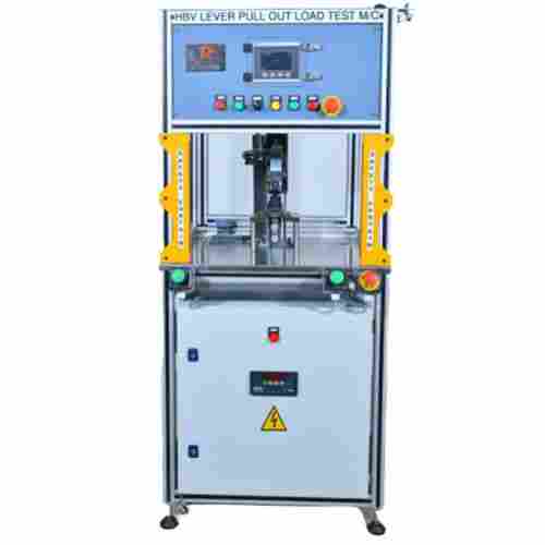 Industrial HBV Lever Pull Out Load Test Machine