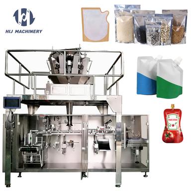 Automatic premade bag premade doypack filling sealing machine powder candy packaging machine