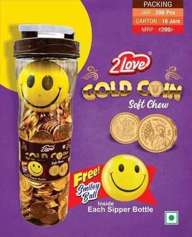 Gold Coin Toffee Smile Chocolates