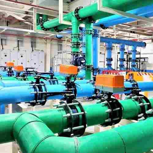 PP HDPE PPRC Piping Work