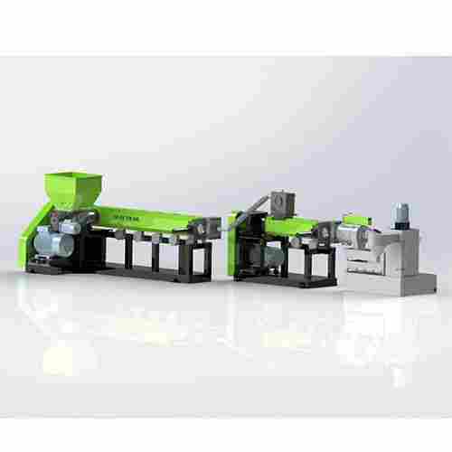 Double Stage Plastic Recyling Machine
