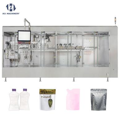 Horizontal premade bag packing machine premade doypack ready pouch packing machine for food candy beverage