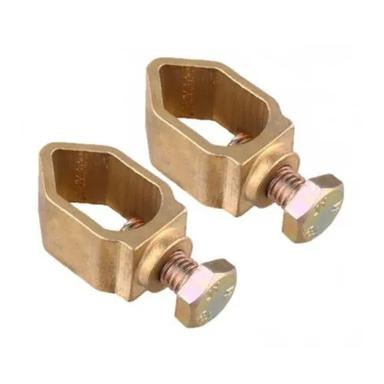 Golden Copper Earthing Ground Clamp