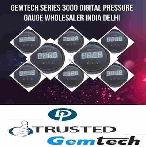 GEMTECH Series 3000 Digital Pressure Gauge Range 0 to 30.00 Mbar