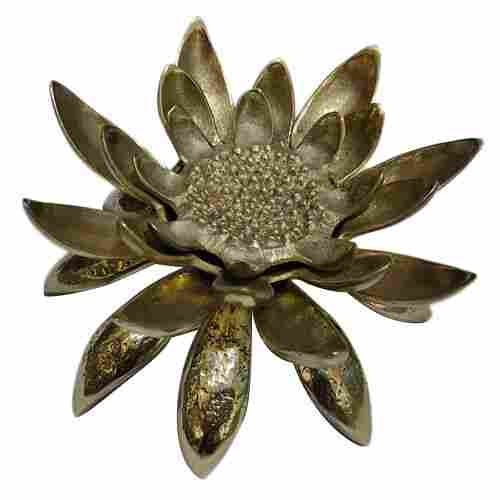 Brass Lotus Flower