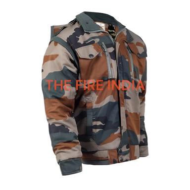 Green Military Camouflage Jacket
