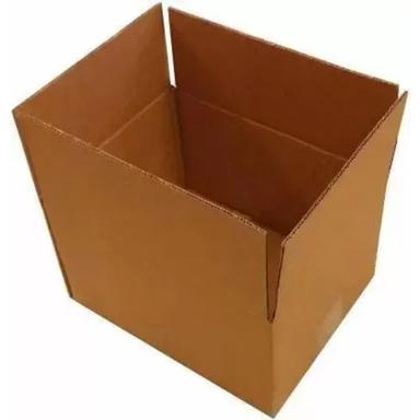 Rectangle Brown Corrugated Cardboard Box