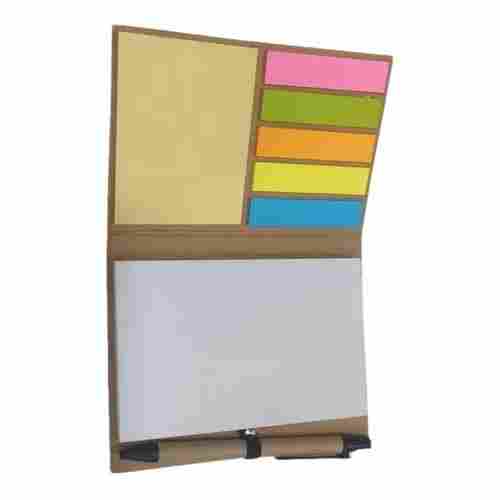 Sticky Note Pad With Pen