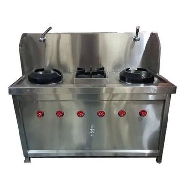 Manual Stainless Steel Chinese Cooking Range