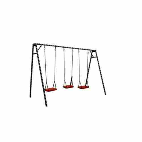 Outdoor Playground Triple Swings