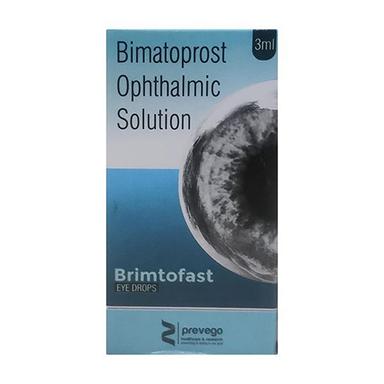 Bimatoprost Ophthalmic Solution Age Group: Suitable For All Ages