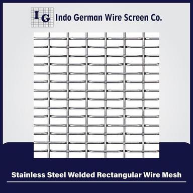 Stainless Steel Welded Rectangular Wire Mesh