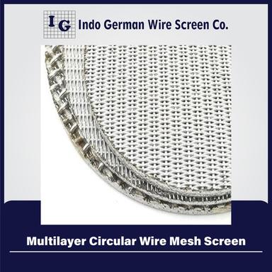 Multilayer Circular  Wire Mesh Screen