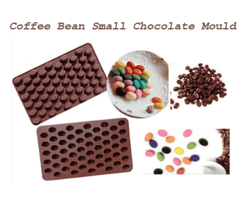Coffee Bean Small Chocolate Moulds