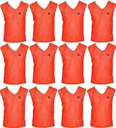 SAS SPORTS Training Bibs (Set of 12) Orange XL