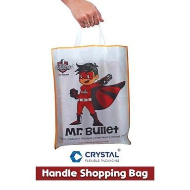 Glossy/Matt Handle Shopping Bag
