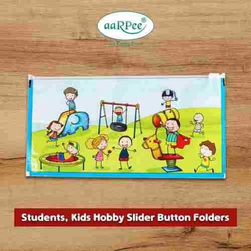 Students Kids Hobby Slider Button Folders