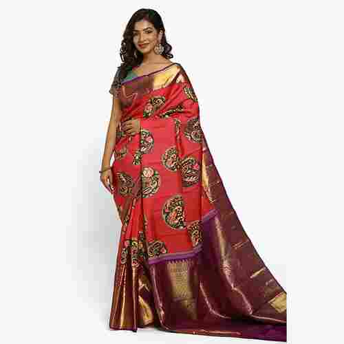 Ladies Ethnic Silk Saree