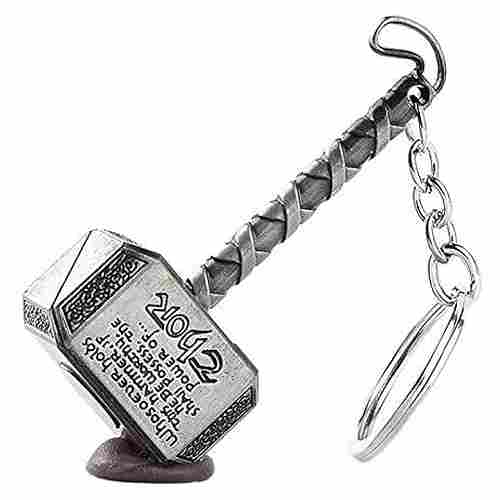 Ragnarok Mjlnir Axe Hammer Thor Keychain