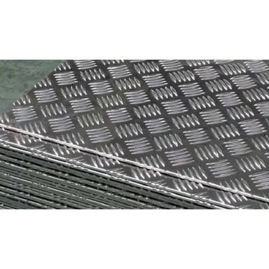 Grey Aluminium Chequered Tread Plate Sheets