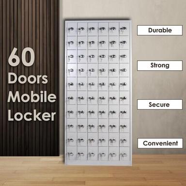 Grey 60 Door Mobile Phone Locker
