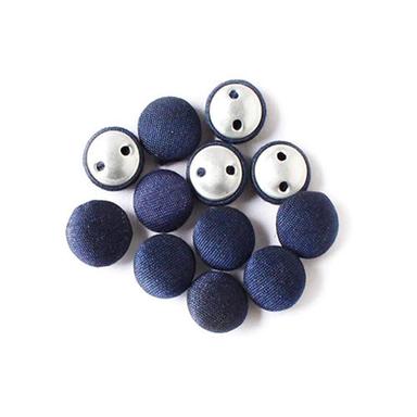 Blue Fabric Khola Buttons