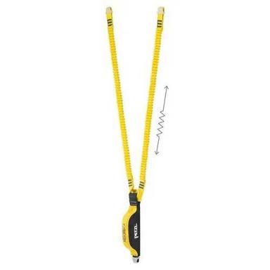 Double Lanyard With Integrated Energy Absorber - Absorbica-Y Usage: Climbing