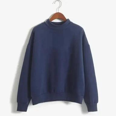Blue Men'S Dailywear Casual Sweatshirt
