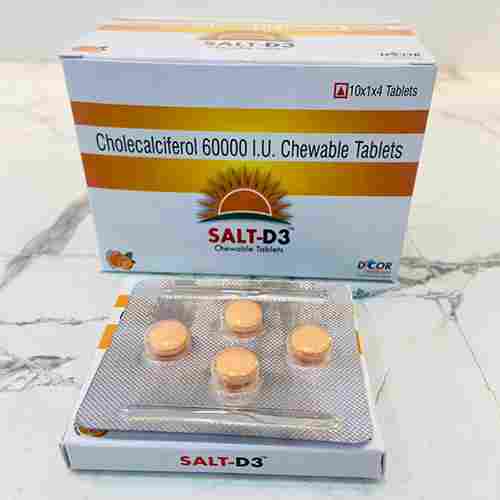 Cholecalciferrol 60000 IU Chewable Tablets